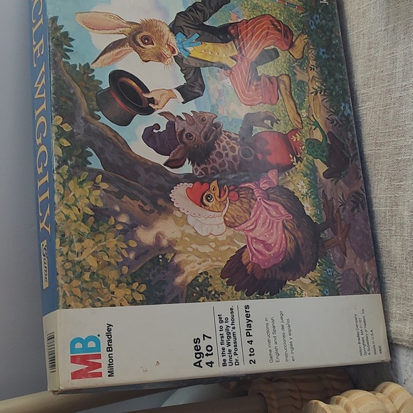 Vintage 1988 The Uncle Wiggily Board Game By Milton Bradley -No instructions - Picture 3 of 10